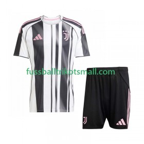 Fußballtrikots Juventus Kinder 2025-2026 Kurzarm Heimtrikotsatz kaufen